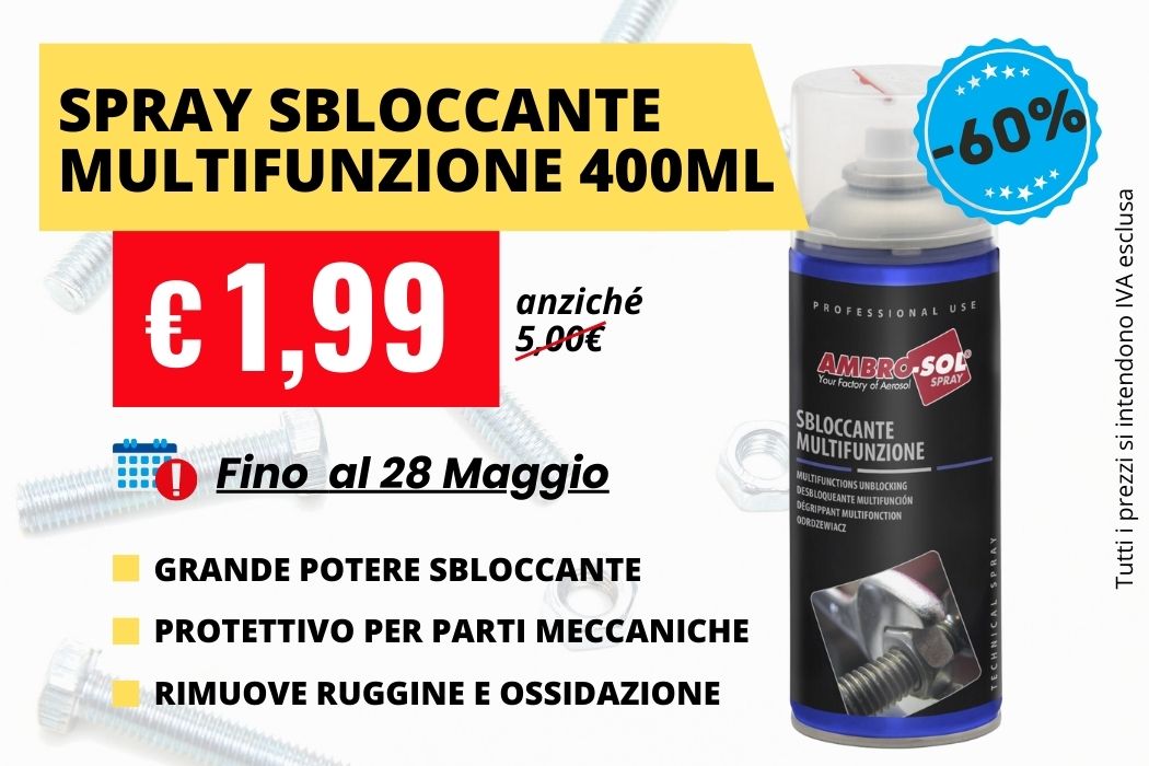 Spray Sbloccante Multifunzione Sconto 60%